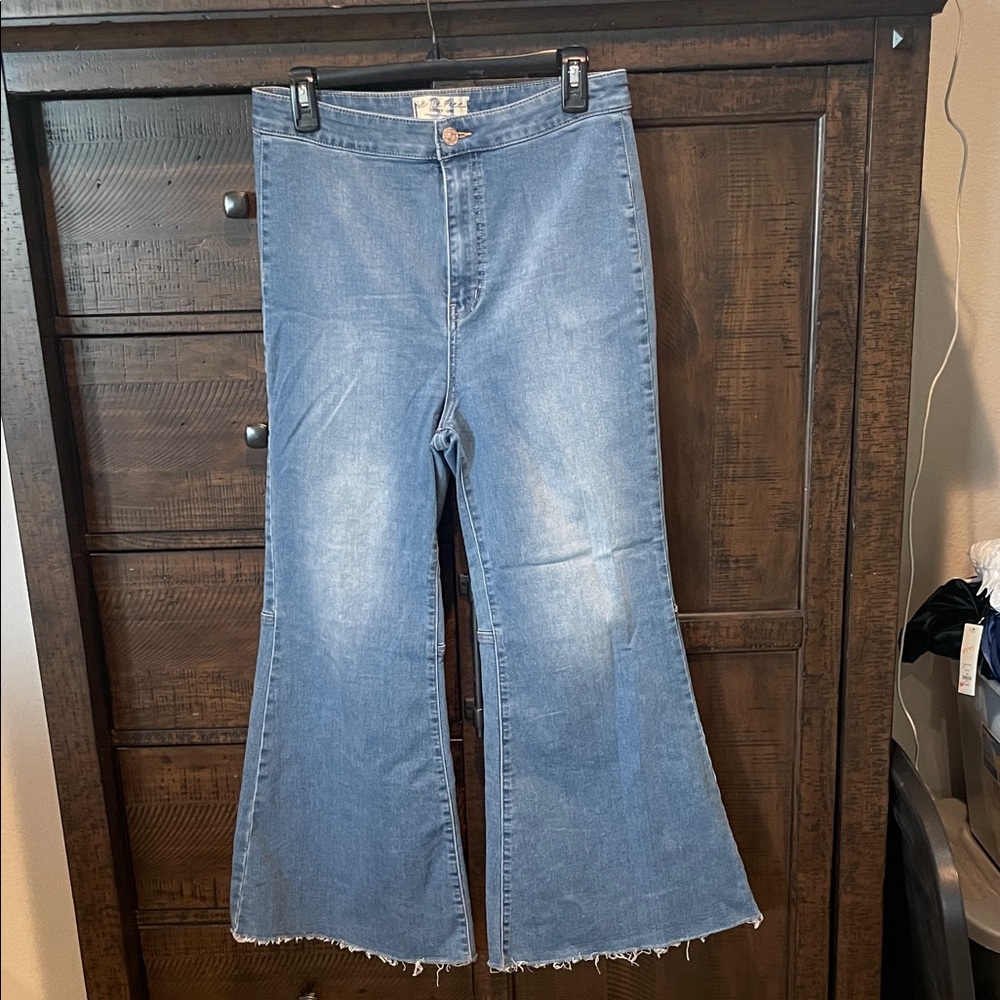 We The Free Light Blue Flare Jeans
